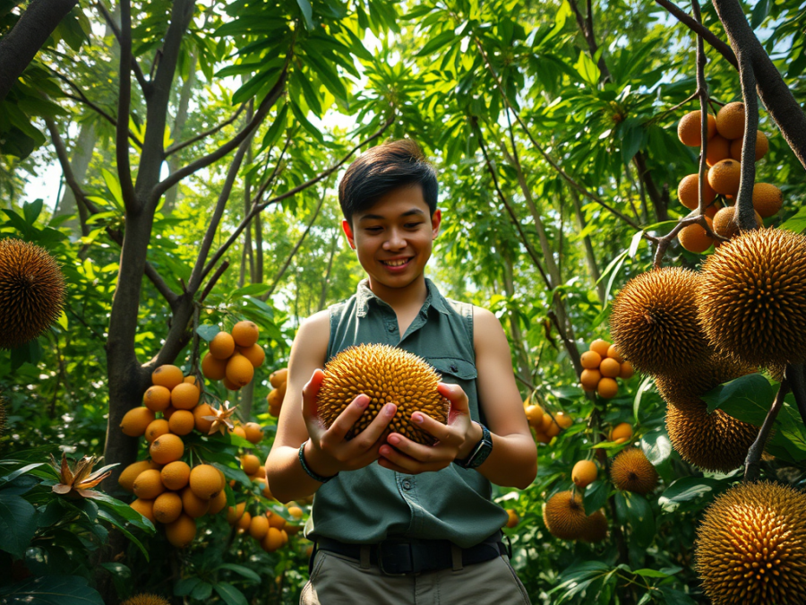 Perjuangan Hanif Wicaksono dalam Melestarikan Kekayaan Buah Lokal&nbsp;Kalimantan